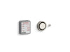 KOHLER K-5548-K1 Invigoration Series Digital steam adapter kit, vibrant brushed nickel