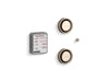KOHLER K-5549-K1 Invigoration Series Tandem digital steam adapter kit, vibrant brushed bronze