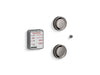 KOHLER K-5549-K1 Invigoration Series Tandem digital steam adapter kit, vibrant titanium