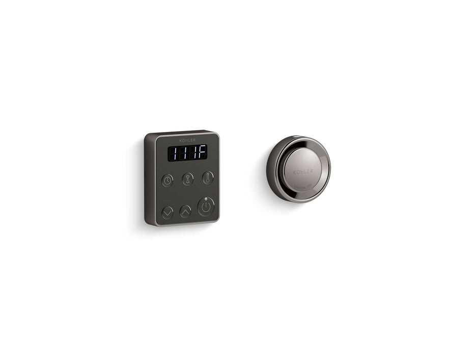 KOHLER K-5557 Invigoration Series Steam generator control kit, vibrant titanium
