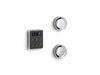 KOHLER K-5558 Invigoration Series Tandem steam generator control kit, polished chrome