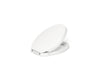 KOHLER K-5588 Purefresh Deodorizing elongated toilet seat, white