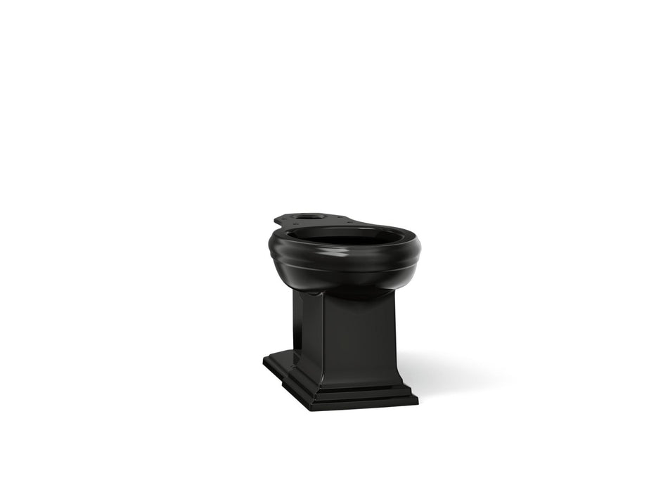 KOHLER K-5626 Memoirs Elongated bowl with concealed trapway, black black