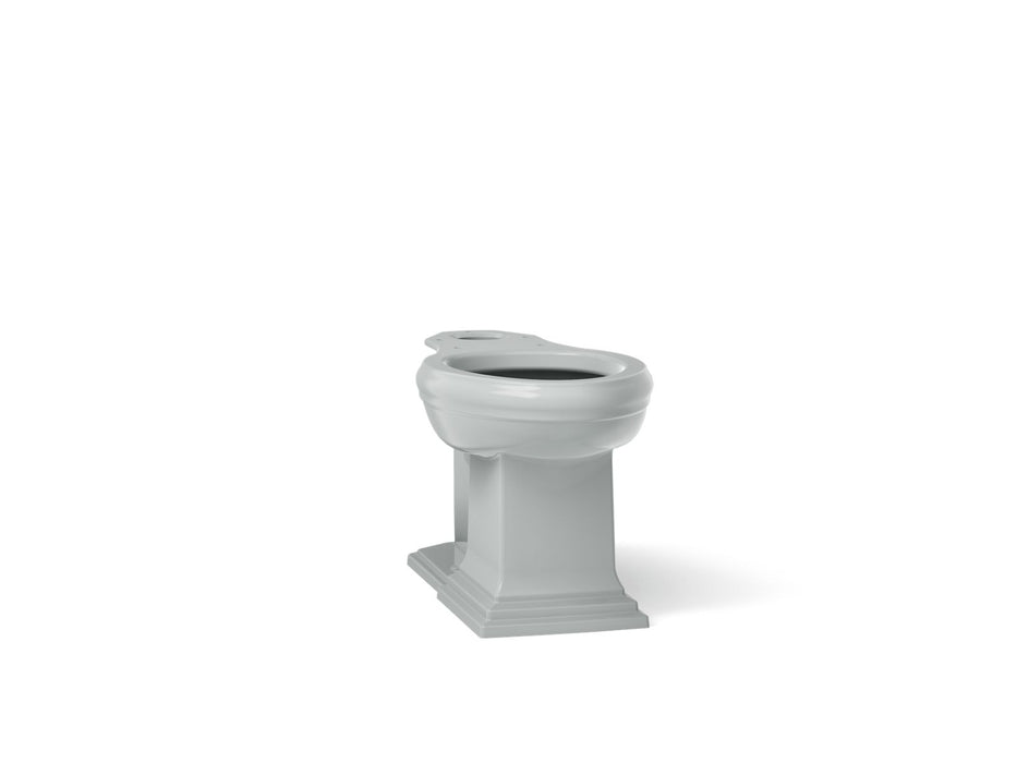 KOHLER K-5626 Memoirs Elongated bowl with concealed trapway, ice grey