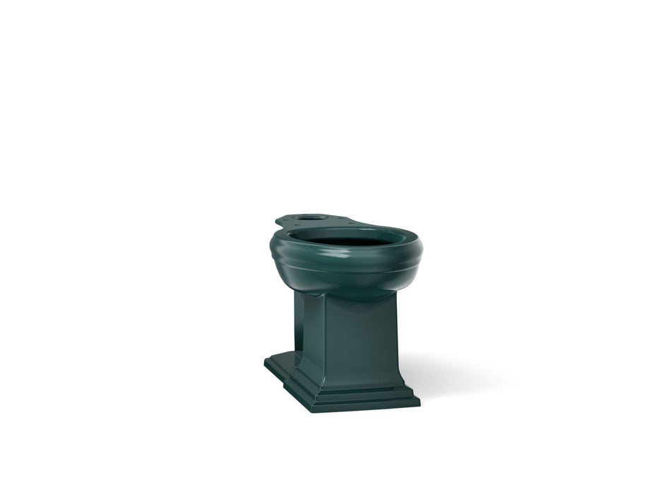 KOHLER K-5626 Memoirs Elongated bowl with concealed trapway, teal