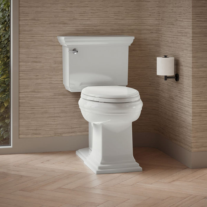 KOHLER K-5626 Memoirs Elongated bowl with concealed trapway, white - view 3