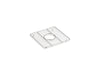 KOHLER K-5658 Cairn Stainless steel sink rack, 11-3/16" x 11-3/16", for K-8223