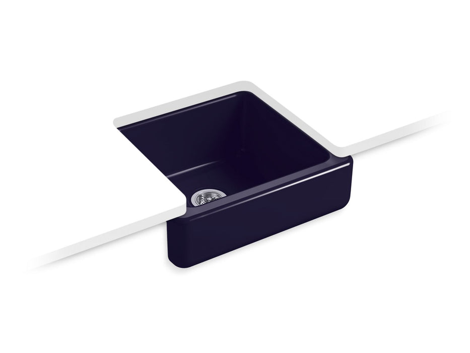 KOHLER K-5664 Whitehaven 23-1/2" undermount single-bowl farmhouse kitchen sink