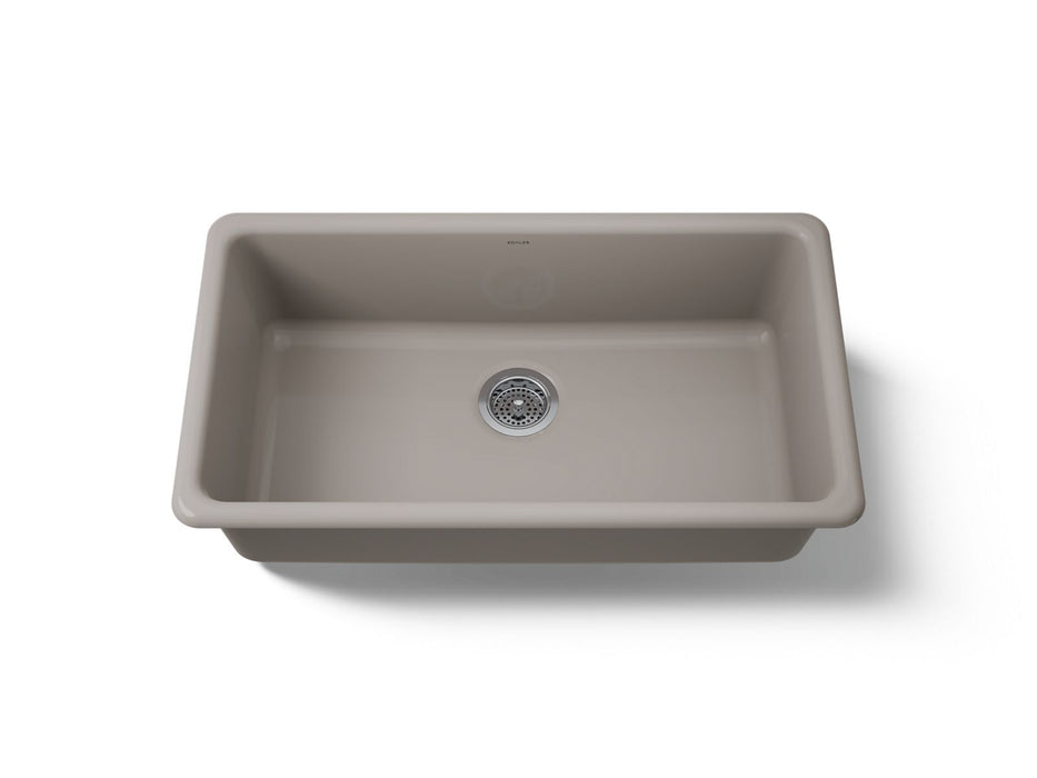 KOHLER K-5707 Iron/Tones 33" top-/undermount single-bowl kitchen sink