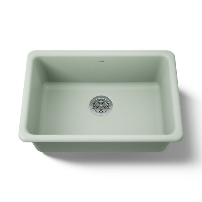 KOHLER K-5708 Iron/Tones 27" top-/undermount single-bowl kitchen sink