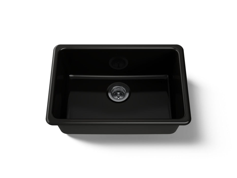 KOHLER K-5708 Iron/Tones 27" top-/undermount single-bowl kitchen sink