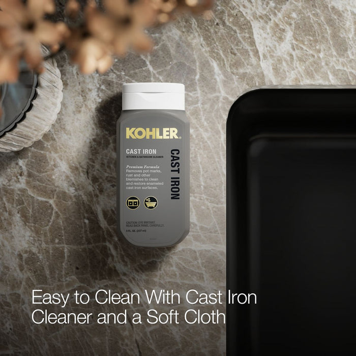 KOHLER K-5708 Iron/Tones 27" top-/undermount single-bowl kitchen sink
