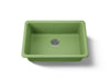 KOHLER K-5708 Iron/Tones 27" top-/undermount single-bowl kitchen sink, fresh green