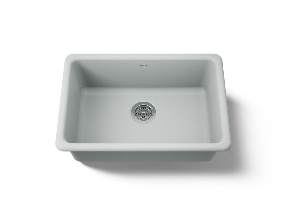 KOHLER K-5708 Iron/Tones 27" top-/undermount single-bowl kitchen sink