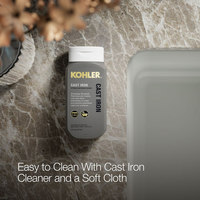 KOHLER K-5708 Iron/Tones 27" top-/undermount single-bowl kitchen sink