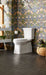 KOHLER K-5709 Corbelle ComForteeight ContinuousClean Two-piece elongated 1.28 gpf chair height toilet with...