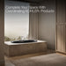 KOHLER K-5713-W1 Underscore 59-3/4" x 35-3/4" drop-in bath with Bask heated surface, black black - view 5
