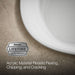 KOHLER K-5713-W1 Underscore 59-3/4" x 35-3/4" drop-in bath with Bask heated surface, white - view 2