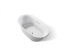 KOHLER K-5715 Underscore 65-1/2" x 35-3/4" drop-in bath, ice grey