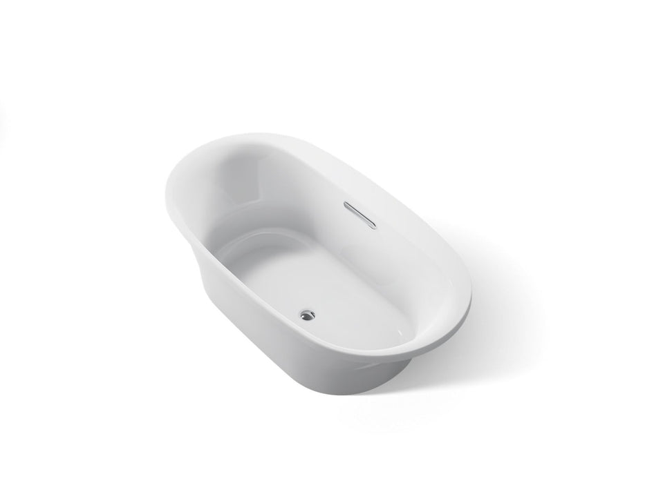 KOHLER K-5715 Underscore 65-1/2" x 35-3/4" drop-in bath, ice grey