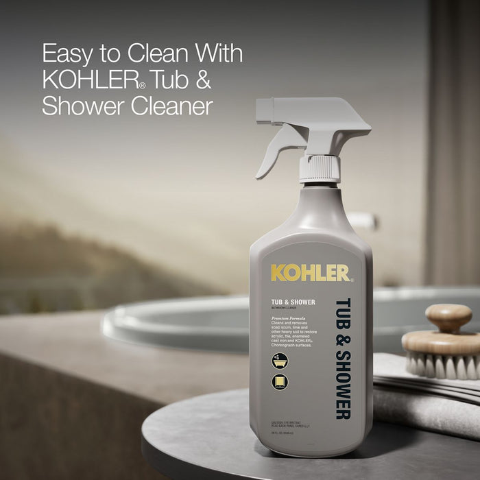KOHLER K-5715 Underscore 65-1/2" x 35-3/4" drop-in bath, ice grey - view 4