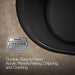 KOHLER K-5716-GH Underscore 66" x 36" drop-in Heated BubbleMassage air bath, black black - view 5
