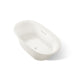 KOHLER K-5716-GHW Underscore 66" x 36" drop-in Heated BubbleMassage air bath with Bask heated surface, biscuit