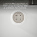 KOHLER K-5716-GHW Underscore 66" x 36" drop-in Heated BubbleMassage air bath with Bask heated surface, white - view 5