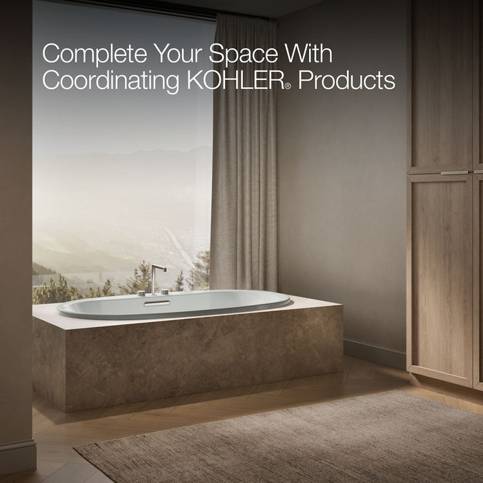 KOHLER K-5717 Underscore 71-1/2" x 41-1/2" drop-in bath, ice grey - view 3