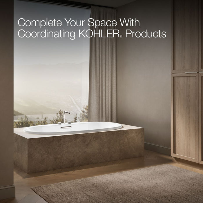 KOHLER K-5717 Underscore 71-1/2" x 41-1/2" drop-in bath, white - view 5