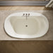 KOHLER K-5718-GHW Underscore 71-1/2" x 41-1/2" drop-in Heated BubbleMassage air bath with Bask heated surface, biscuit -...