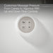 KOHLER K-5718-GHW Underscore 71-1/2" x 41-1/2" drop-in Heated BubbleMassage air bath with Bask heated surface, white - view 5