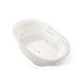 KOHLER K-5718-XHGH Underscore 71-1/2" x 41-1/2" drop-in Heated BubbleMassage air bath with whirlpool, biscuit