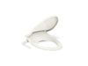 KOHLER K-5724 PureWash M250 Elongated manual bidet toilet seat, biscuit