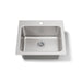 KOHLER K-5798-1 Ballad 25" top-mount single-bowl utility sink, stainless steel - view 4