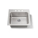 KOHLER K-5798-3 Ballad 25" top-mount single-bowl utility sink, stainless steel - view 4