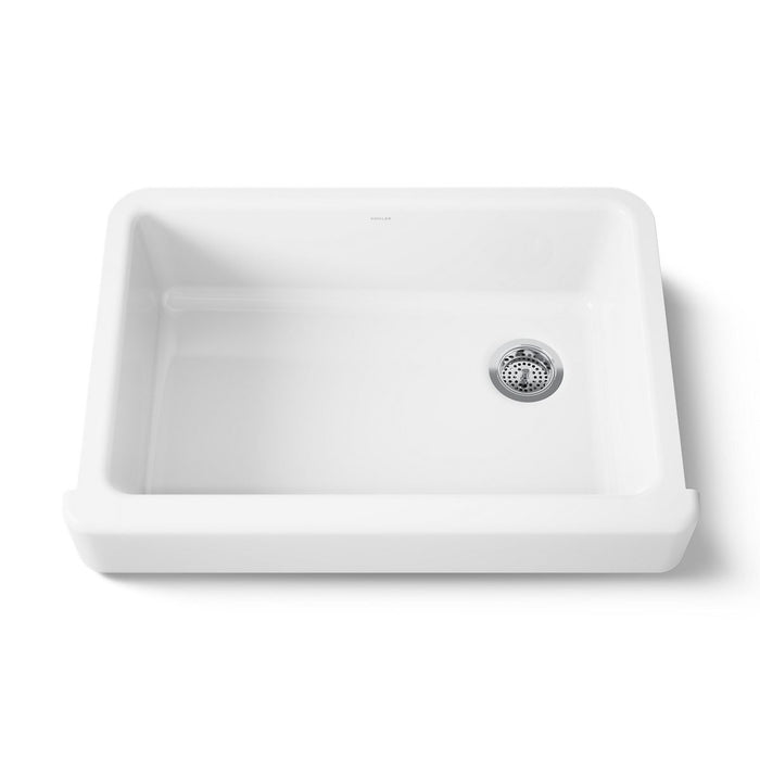 KOHLER K-5826 Whitehaven 32-1/2" undermount single-bowl farmhouse kitchen sink - view 5