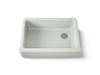 KOHLER K-5827 Whitehaven 32-3/4" undermount single-bowl farmhouse kitchen sink, sea salt