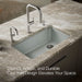 KOHLER K-5871 Riverby 33" Undermount Single-bowl Kitchen Sink, ice grey - view 4