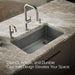 KOHLER K-5871 Riverby 33" Undermount Single-bowl Kitchen Sink, thunder grey - view 4