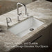 KOHLER K-5871 Riverby 33" Undermount Single-bowl Kitchen Sink, white - view 4