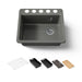 KOHLER K-5872 Riverby 25" Undermount Single-bowl Workstation Kitchen Sink, thunder grey - view 5