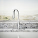 KOHLER K-597 Simplice Compact pull-down kitchen sink faucet with three-function sprayhead, polished chrome - view 4