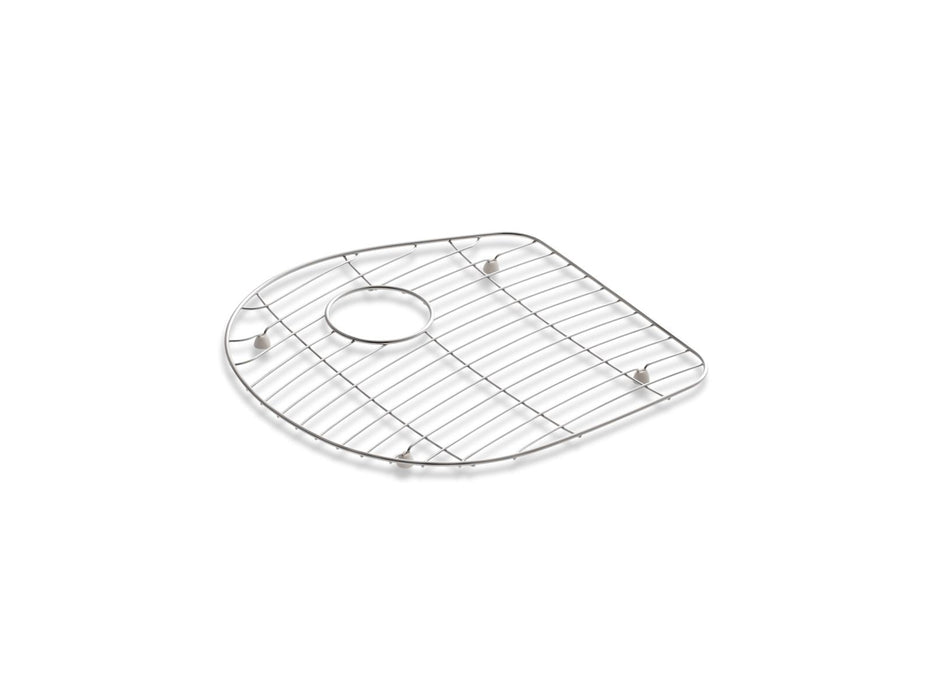 KOHLER K-6070 Iron/Tones Stainless steel sink rack, 16-3/8" x 16-5/16" for left-hand bowl of K-6498 Iron/Tones Smart...
