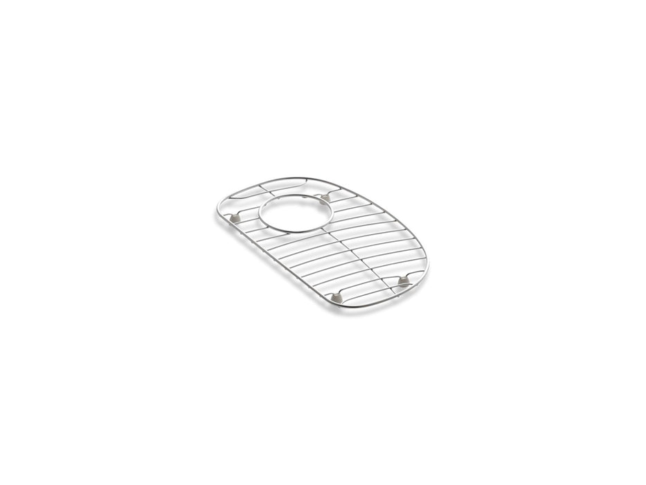 KOHLER K-6071 Iron/Tones Stainless steel sink rack, 14-3/8" x 8-1/4" for right-bowl of K-6498 Iron/Tones Smart Divide...