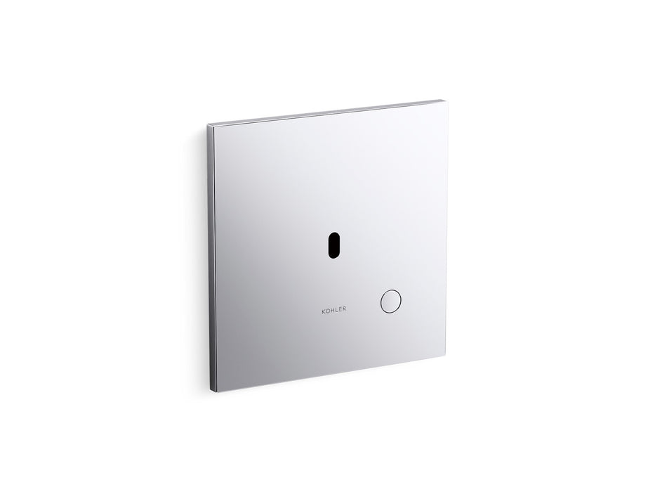 KOHLER K-60TB00S50 Mach Flex Metal faceplate for concealed touchless toilet flushometer, dual-flush (1.1 / 1.28 gpf),...