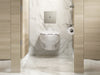 KOHLER K-60TB00S50 Mach Flex Metal faceplate for concealed touchless toilet flushometer, dual-flush (1.1 / 1.28 gpf),...