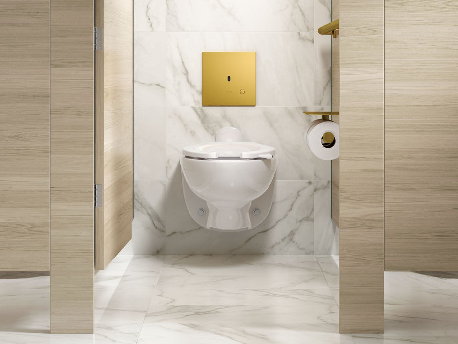 KOHLER K-60TB00T50 Mach Flex Metal Faceplate for Concealed Touchless Toilet Flushometer, Dual-flush (1.0 / 1.6 GPF), Vibrant 