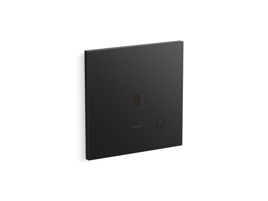 KOHLER K-60TB00U50 Mach Flex Metal Faceplate for Concealed Touchless Toilet Flushometer, (1.1 / 1.6 GPF), Matte Black - 3/4 v