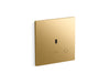 KOHLER K-60TB00U50 Mach Flex Metal Faceplate for Concealed Touchless Toilet Flushometer, (1.1 / 1.6 GPF), Vibrant Brushed Mod